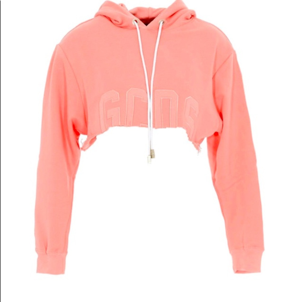 GCDS Cropped Logo Sweater